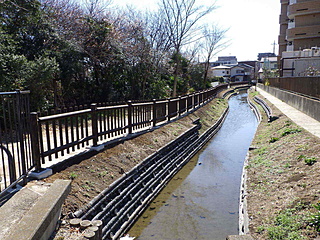 【さいたま市】高沼用水路西縁防護柵設置工事